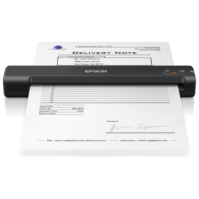 Epson B11B252401 WorkForce ES-50 Scanner Portatile Risoluzione 600 x 600 DPI Tecnologia CIS colore Nero