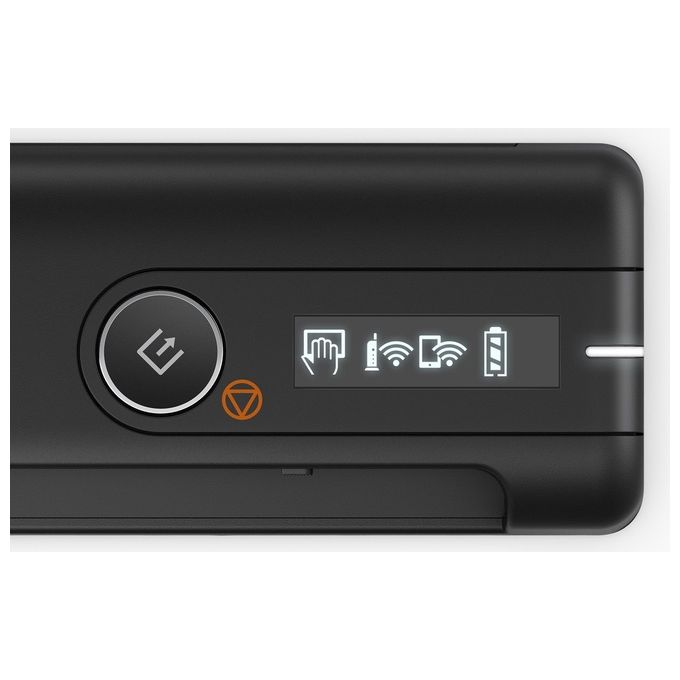 Epson B11B253401 WorkForce ES-60W Scanner Portatile Wi-Fi USB Batteria 600 DPI 8.5 ppm PDF JPEG TIFF colore Nero