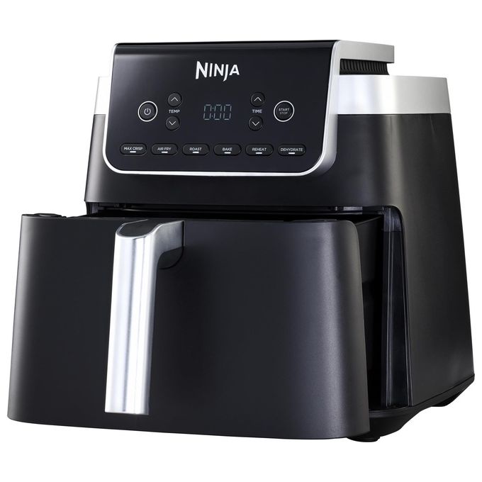 Ninja AF180EU Friggitrice ad aria 6.2 L 2000W 6 Programmi Display Digitale Antiaderente Lavastoviglie colore Nero