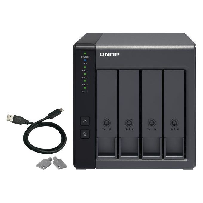Qnap Espansione per Nas 4Hd 3,5''-2,5'' sSta 6g1p Usb 3.0