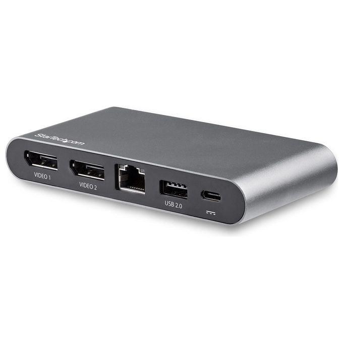 StarTech Adattatore Multi-Porta Usb-C per Doppio Monitor 2x4K DP 100W PD 3.0
