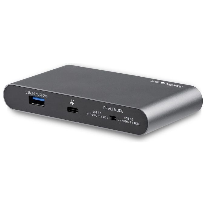 StarTech Adattatore Multi-Porta Usb-C per Doppio Monitor 2x4K DP 100W PD 3.0