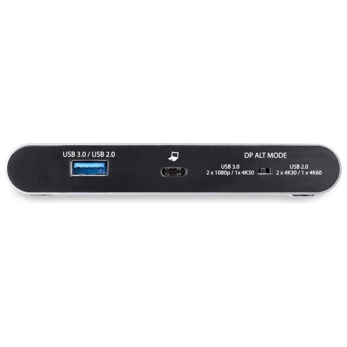 StarTech Adattatore Multi-Porta Usb-C per Doppio Monitor 2x4K DP 100W PD 3.0