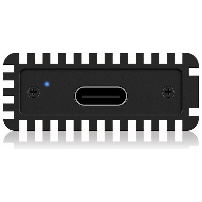 Raidsonic ICY BOX IB-1816M-C31 Contenitore di Unita' di archiviazione M.2 Alloggiamento SSD Nero