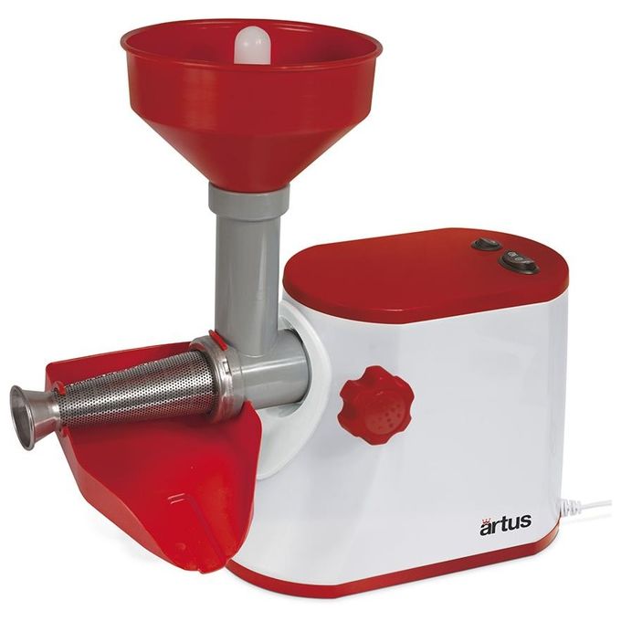 Artus S15 Spremipomodoro Elettrico con Accessorio Passapomodoro
