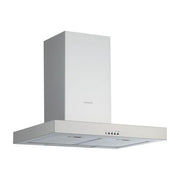 Silverline 3170EC9 Cappa a Parete 90 cm 500 m³-h Classe C 3 Velocita' Pulsanti colore Acciaio Inox