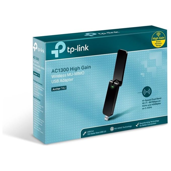 TP-LINK Archer CT4U adattatore wireless AC1200 dual band