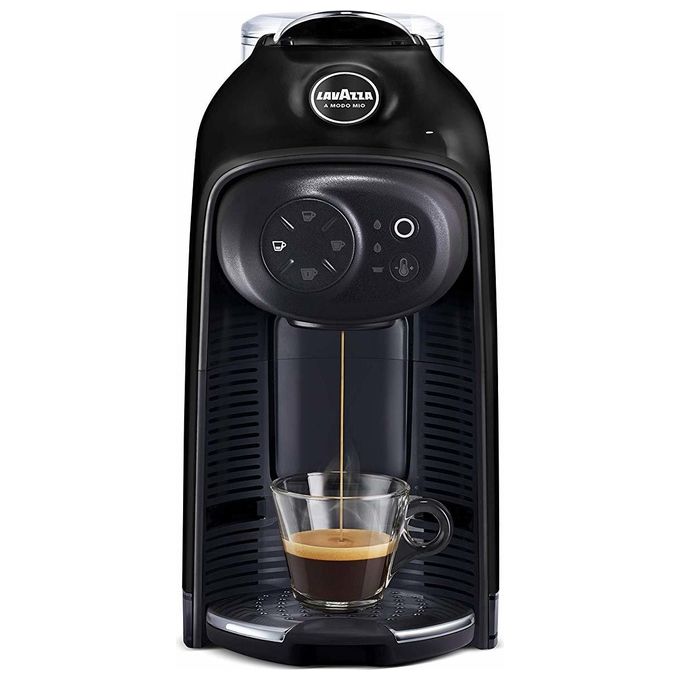 Lavazza Idola, Macchina per Caffe' a Capsule Automatica, 1.1 L, Nero