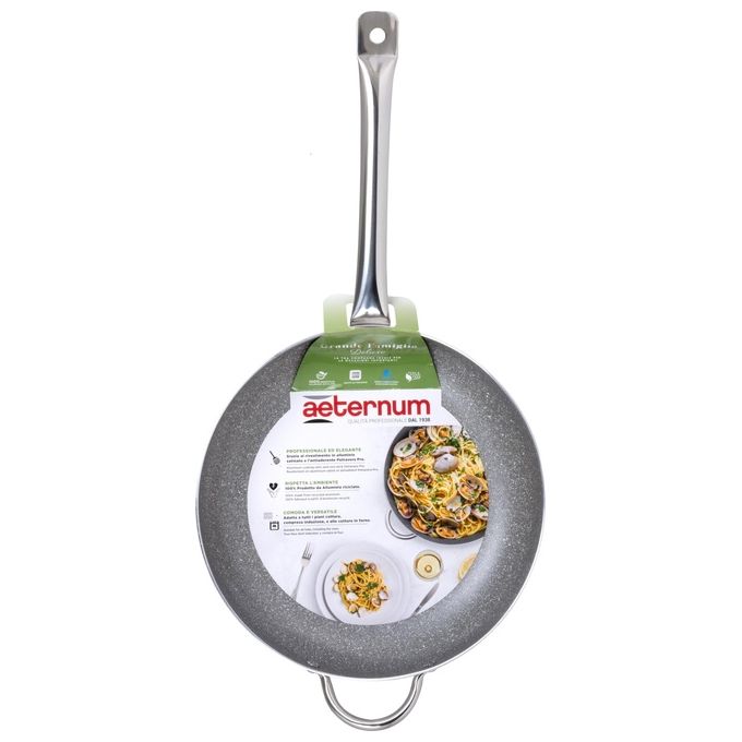 Aeternum Padella P.vera Fam 36 cm Grande Famiglia Delux Antiaderente