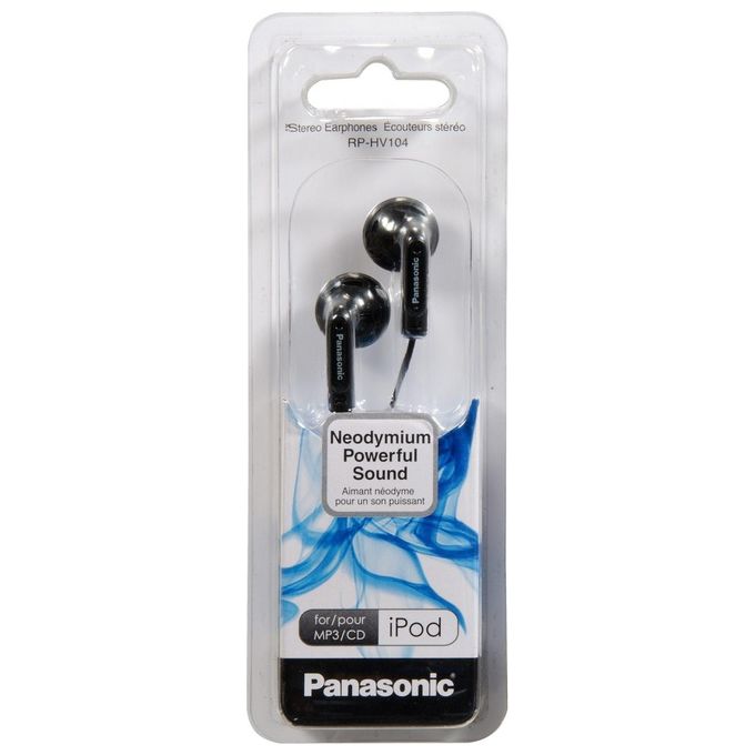 Panasonic Auricolari Standard Nero Panasonic