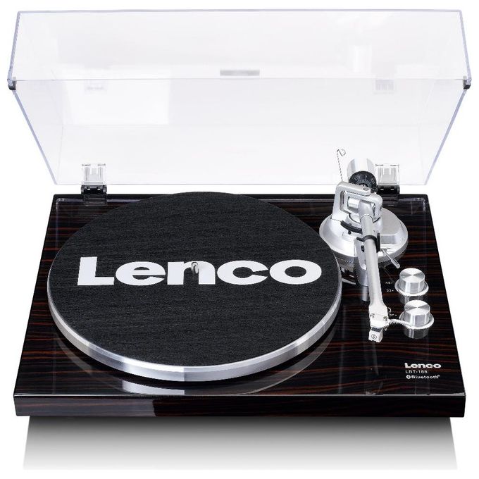 Lenco LBT-188 Giradischi con Trasmissione a Cinghia Noce