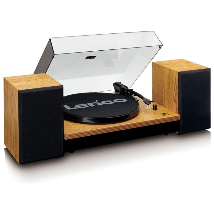 Lenco Giradischi Ls-50 Bluetooth 3 Velocita' Amplificatore 2x10W Wood