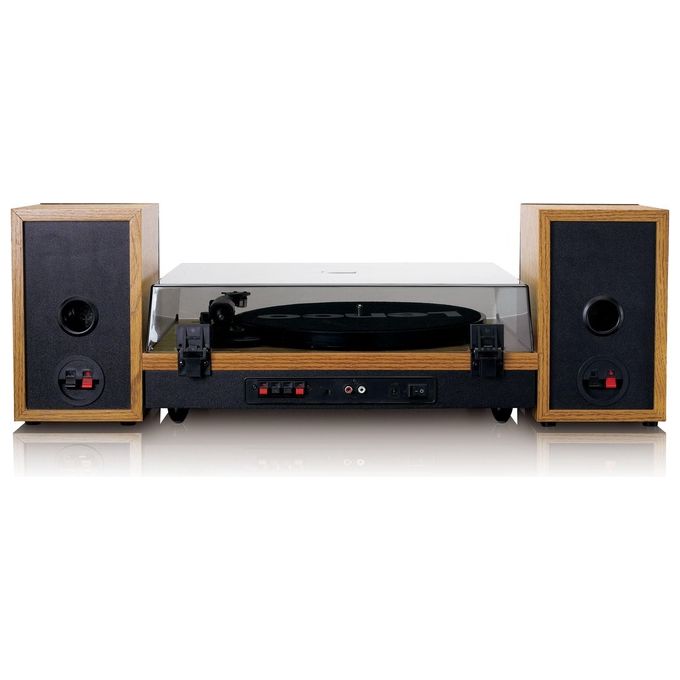 Lenco Giradischi Ls-50 Bluetooth 3 Velocita' Amplificatore 2x10W Wood