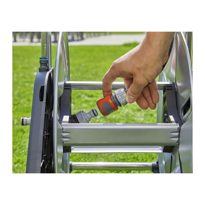 Gardena carrello avvolgitubi AquaRoll M metallo