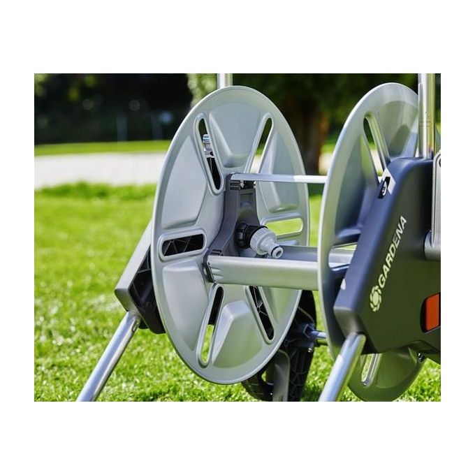 Gardena carrello avvolgitubi AquaRoll M metallo
