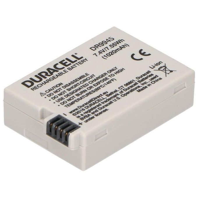 Duracell Batteria Dr9945 Compatibile Canon Lp-e8