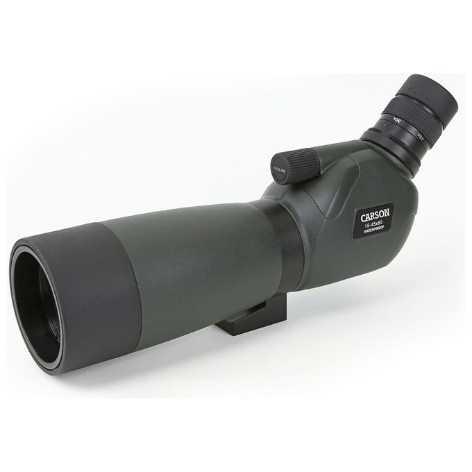 Carson SS-560 Everglade Cannocchiale 15-45x60 mm Impermeabile con Treppiede da Tavolo colore Verde