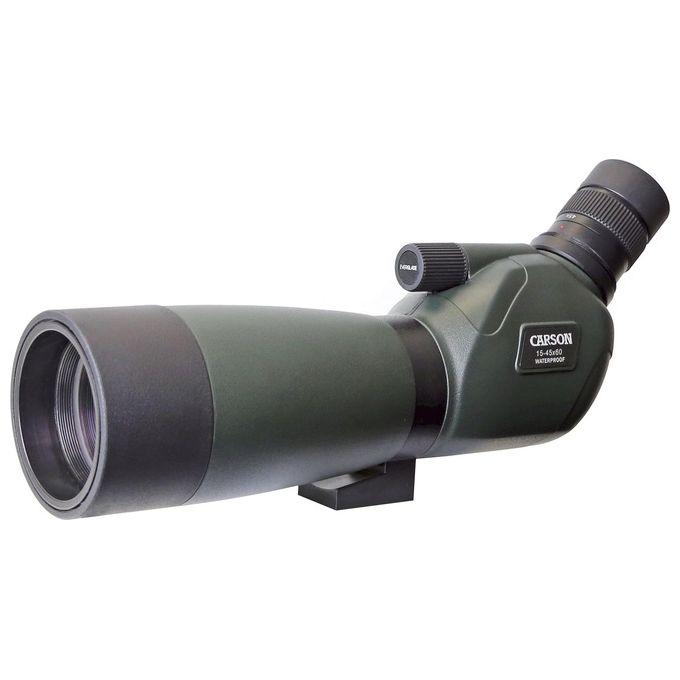 Carson SS-560 Everglade Cannocchiale 15-45x60 mm Impermeabile con Treppiede da Tavolo colore Verde