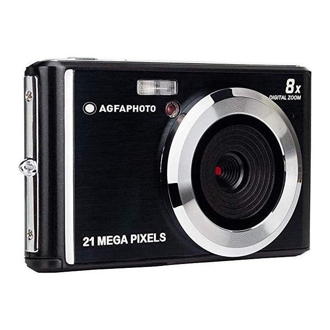 AgfaPhoto DC5200 Realishot Fotocamera Compatta 21 MP CMOS Zoom Digitale 8x Video HD 720p LCD 2.4'' colore Nero
