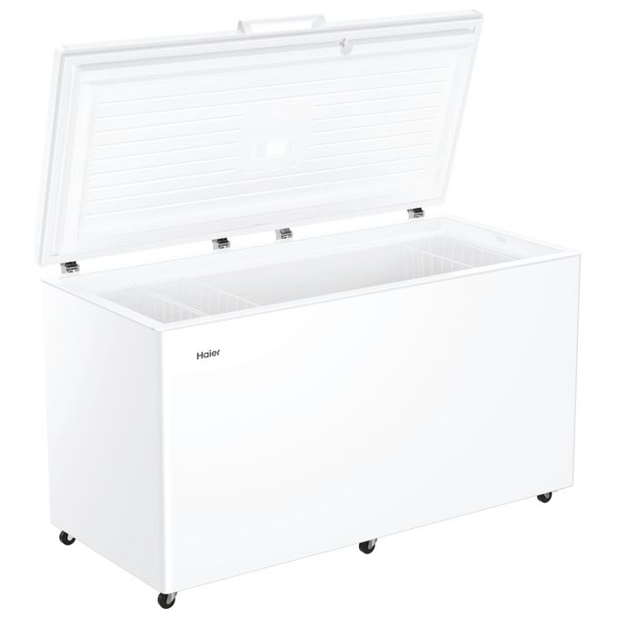Haier HCE520E Serie 7 Congelatore a Pozzetto 508 L 89 cm Classe E 39 dB Fast Freeze Antibatterico colore Bianco