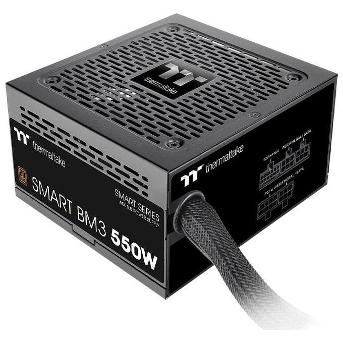 Thermaltake PS-SPD-0550MNFABE-3 Smart BM3 Alimentatore 550 W 80 PLUS Bronze Semi-modulare ATX 3.0 PCIe Gen 5 colore Nero