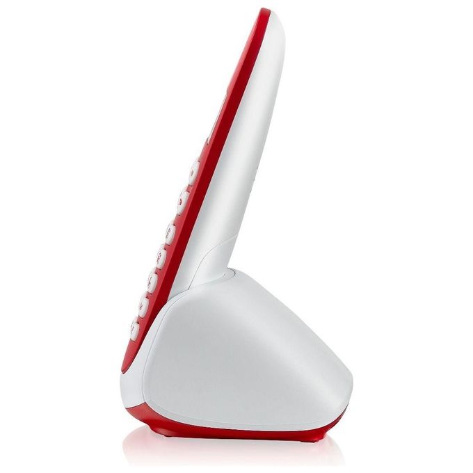 Brondi Telefono Cordless Adara Rosso-Bianco