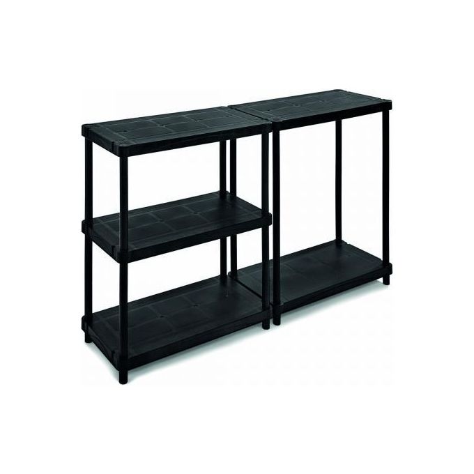 Terry 4080 C Piano Scaffale 5P. - NERO