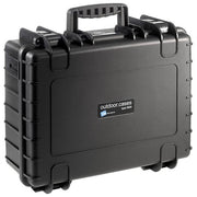 BandW International Type 5000 Custodia Rigida per Fotocamere da Esterni con Imbottitura Nero