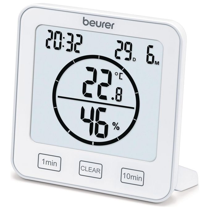 Beurer HM 22 Termoigrometro con Funzione Timer
