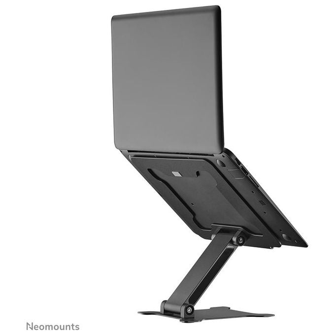 Neomounts DS20-740BL1 Supporto per Laptop Regolazione Altezza Continua 1,7 - 16,8 cm Pieghevole Compatto Universale 5 Kg colore Nero