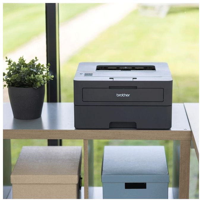 Brother HLL2445DW Stampante Laser Monocromatica 32 ppm Duplex Automatico Wi-Fi LAN USB Cassetto 250 Fogli Toner 1200 Pagine colore Nero