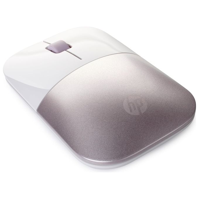 HP Z3700 Mouse RF Wireless 1200 DPI Ambidestro Bianco-Rosa