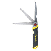 Stanley FMHT0-20559 FatMax Seghetto a Serramanico Pieghevole Lama 130 mm 8 Denti Pollice 3 Posizioni Legno Cartongesso