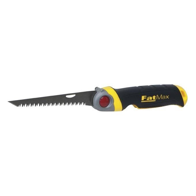 Stanley FMHT0-20559 FatMax Seghetto a Serramanico Pieghevole Lama 130 mm 8 Denti Pollice 3 Posizioni Legno Cartongesso