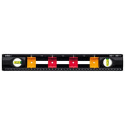 Wiha SB24691 Livella da Elettricista 40 cm Alluminio Doppia Scala Marcatura Scatole da Incasso