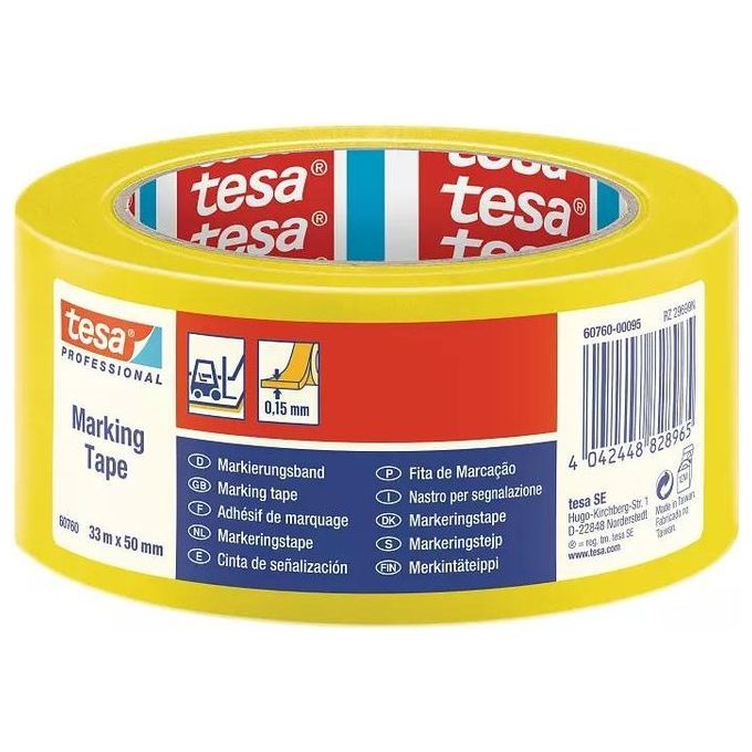 Tesa Nastro Segnale 33X50 Giallo 60760