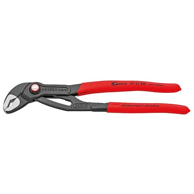Knipex Cobra QuickSet Pinza Regolabile di Nuova Generazione per Tubi e Dadi 250mm