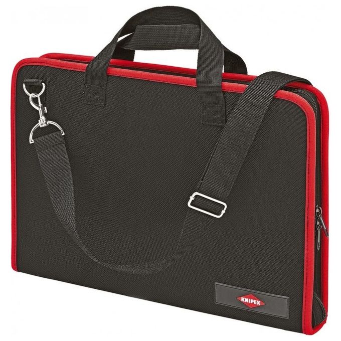 Knipex Borsa Portautensili Vuota Nero-Rosso Poliestere