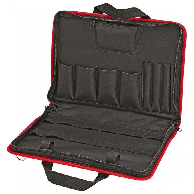 Knipex Borsa Portautensili Vuota Nero-Rosso Poliestere