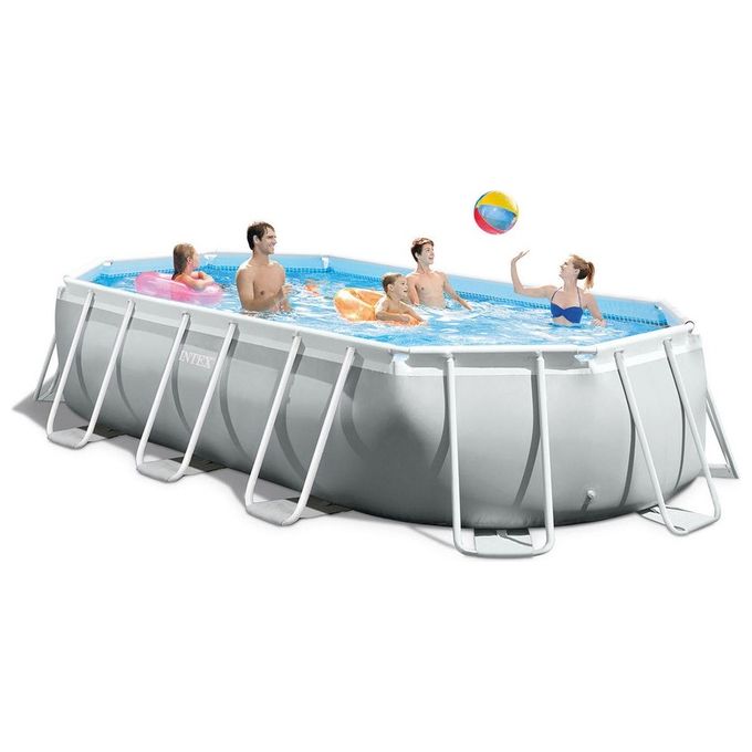 Intex 26796 Piscina Prisma Metal Frame Ovale Filtro A3 503X274X122