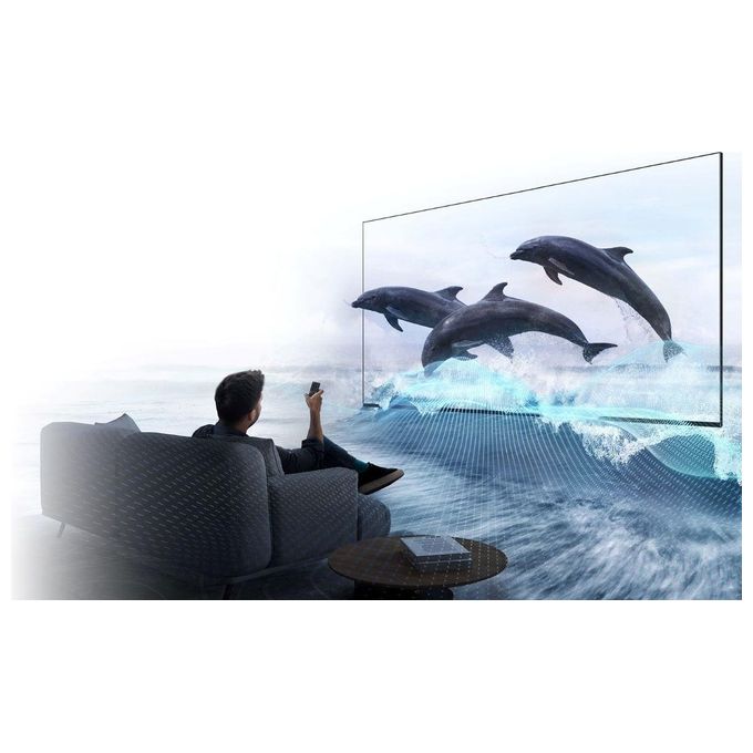 TCL 43P79B Serie P7 Smart TV LED 43'' 4K Ultra HD Google TV Dolby Atmos colore Titanio