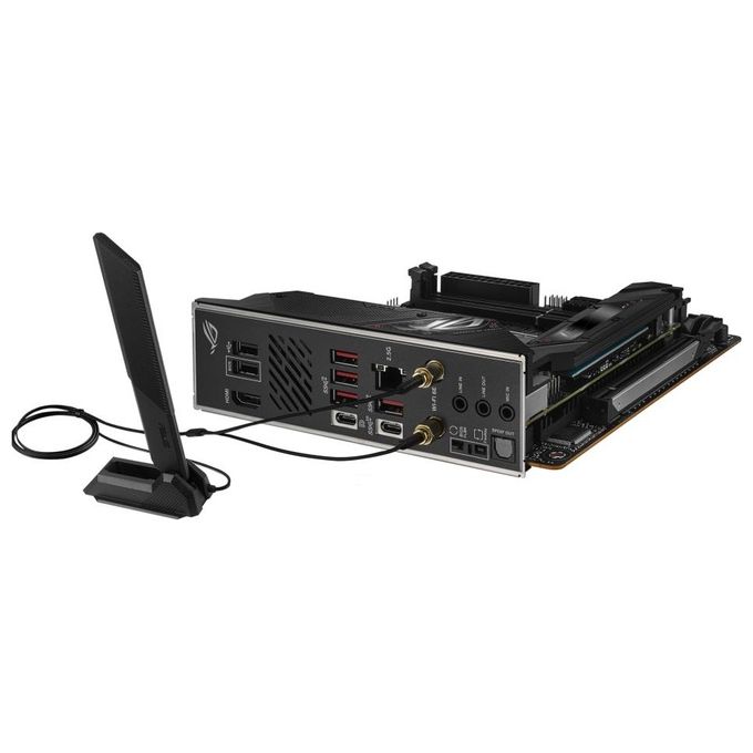 Asus ROG STRIX B650E-I GAMING WIFI Scheda Madre mini ITX Socket AM5 AMD B650 DDR5 64 GB Wi-Fi 6E colore Nero