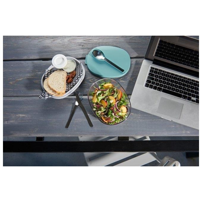 Mepal Contenitore Porta Insalata Ellipse Nordic Verde