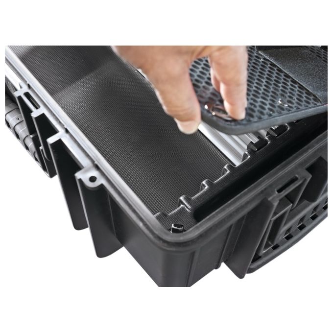 Wiha 9300704 Competence XXL II Set Attrezzi per Elettricista 115 pz VDE Isolati 1000 V AC con Valigetta in Plastica Robusta e Ammortizzatori a Gas colore Nero