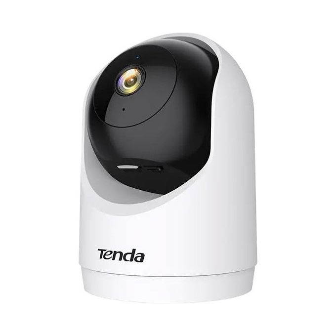 Tenda RP3 Telecamera IP Wi-Fi Interno Torretta 3MP 2304x1296 Visione Notturna Audio Bidirezionale MicroSD 256GB colore Bianco