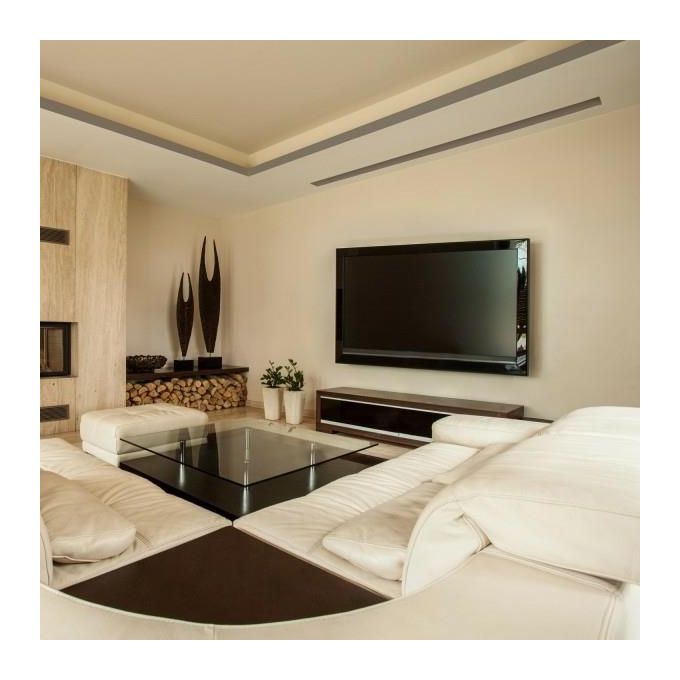 Eminent Ewent EasyFix EW1503 Montaggio a Parete per Tv Lcd Metallo Acciaio Nero Dimensione Schermo 37-70