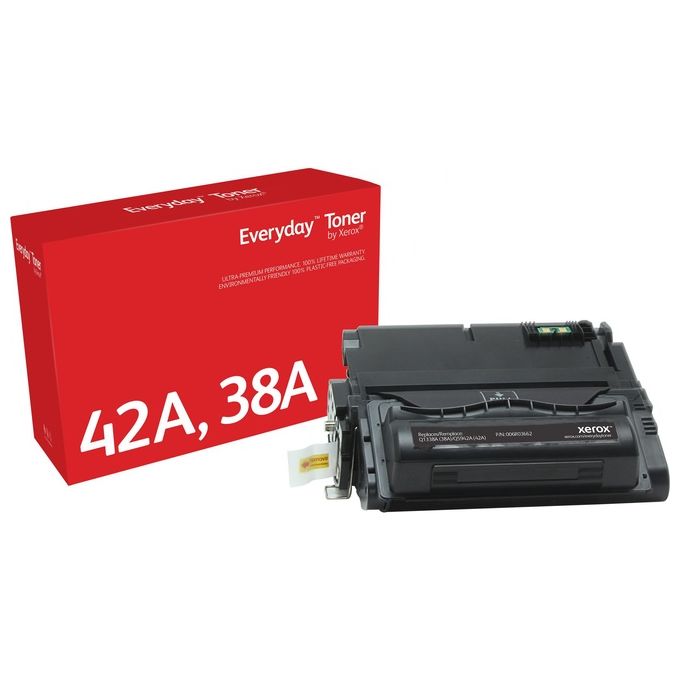Xerox Q5942A-Q1338A Everyday Toner Compatibile per HP 38A Resa 10000 pagine colore Nero