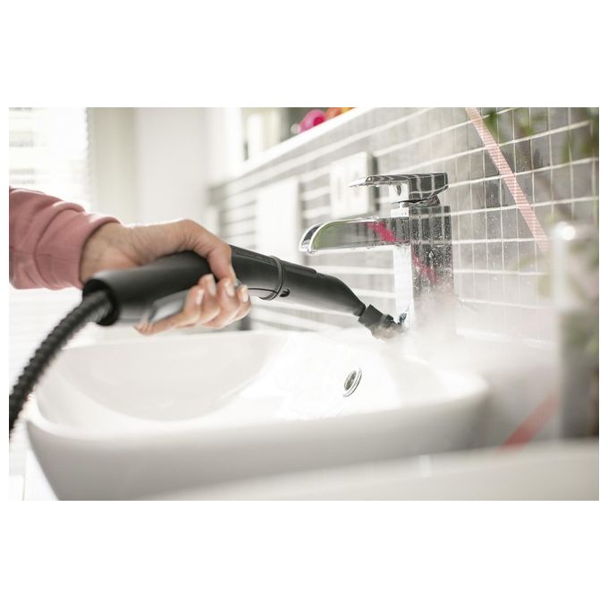 Kärcher 2.863-264.0 Set Spazzole Tonde per Pulitore a Vapore Serie SC 4 pezzi colore Nero Giallo