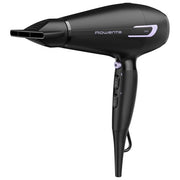 Rowenta CV7210 Pro Power Asciugacapelli 2200W Ionico Motore AC 2 Velocita' 3 Temperature Concentratore 6mm colore Nero