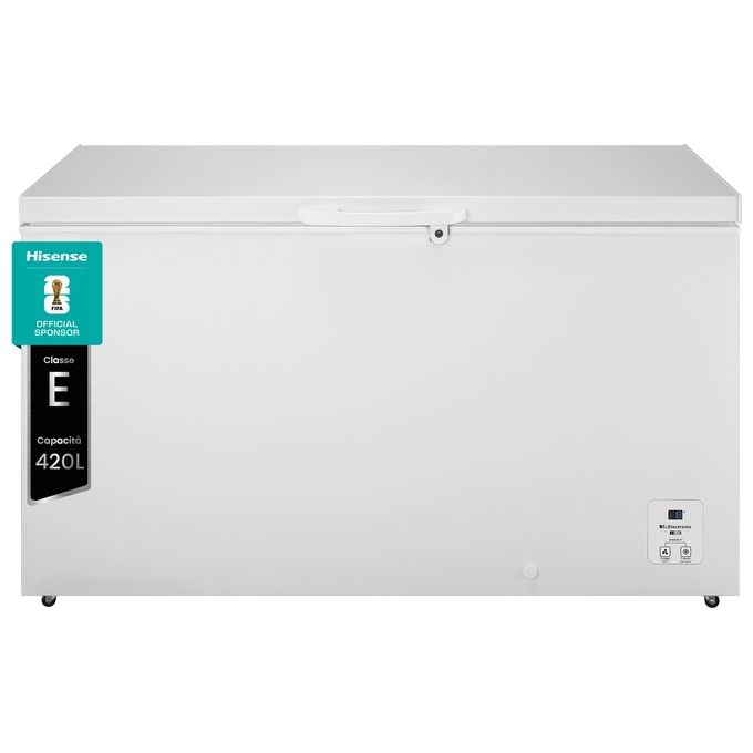 Hisense FT546D4AWLYE Congelatore a Pozzetto 420 L 85 cm Classe E 40 dB Inverter colore Bianco
